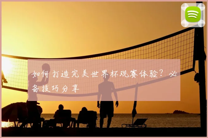 如何打造完美世界杯观赛体验?必备技巧分享